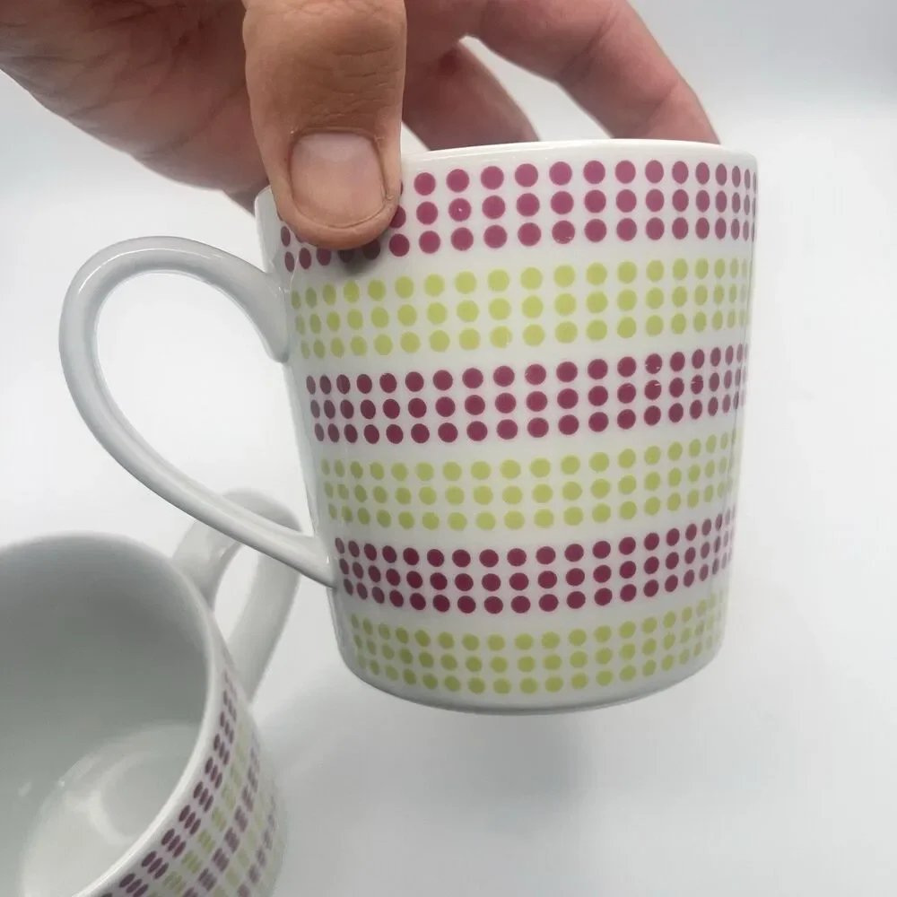 Crate & Barrel Mugs - Set Of 2